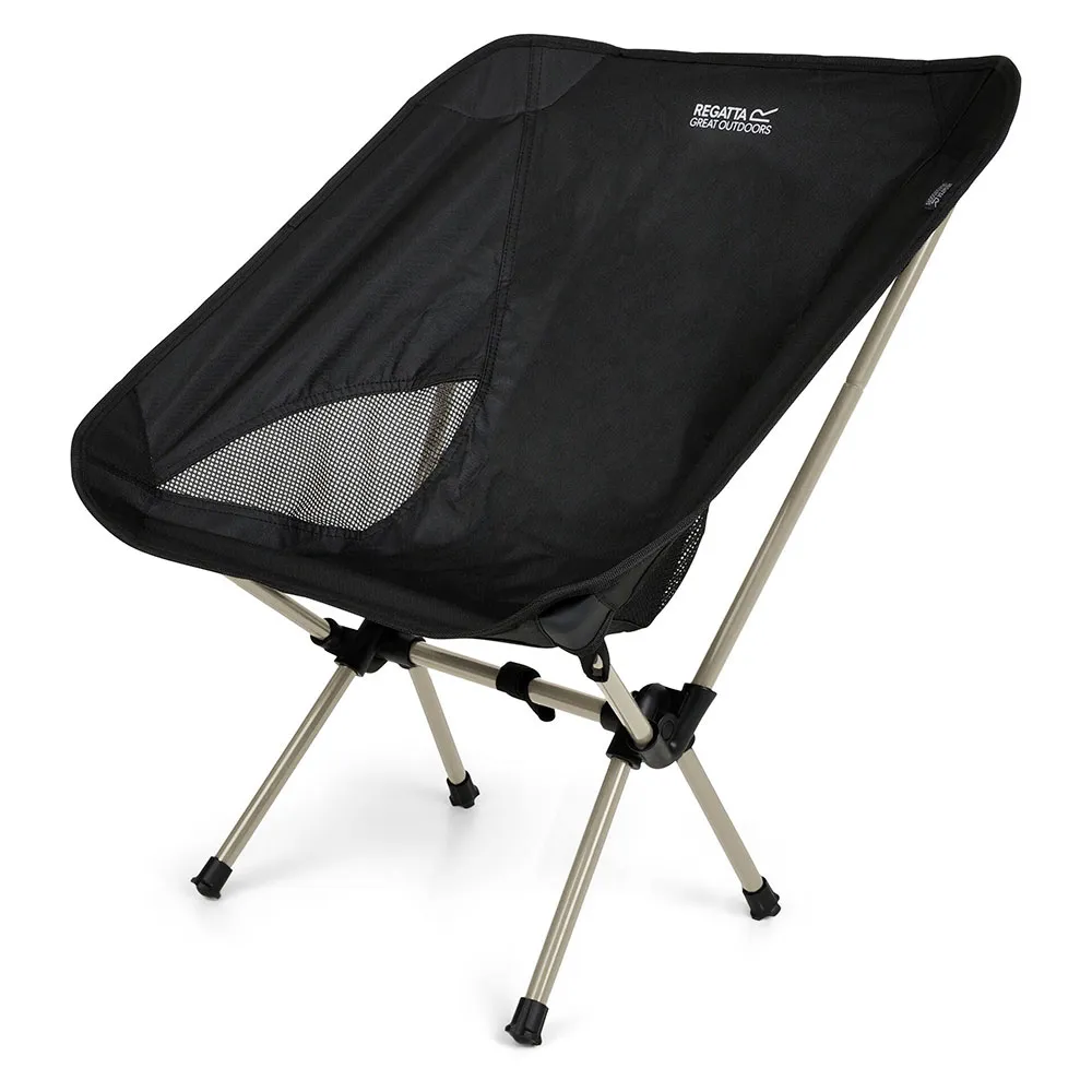 Regatta Montegra Trek Stol, Black, One Size