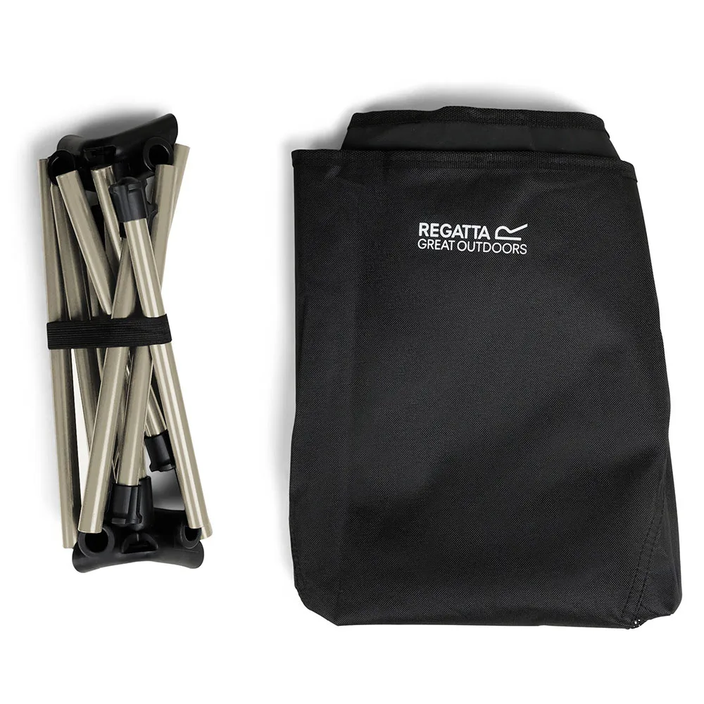 Regatta Montegra Trek Stol, Black, One Size