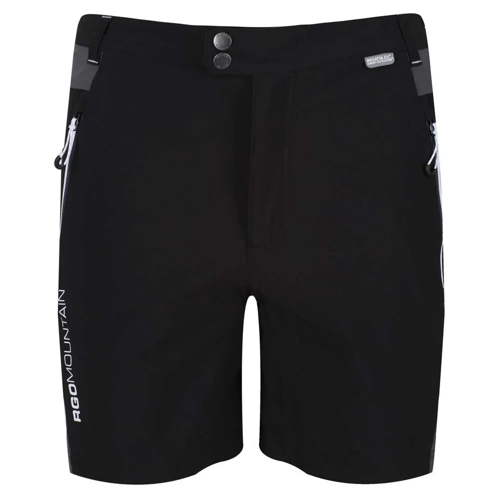 Regatta Mountain Shorts, Black / magnet Regatta Mountain Shorts, Black / magnet