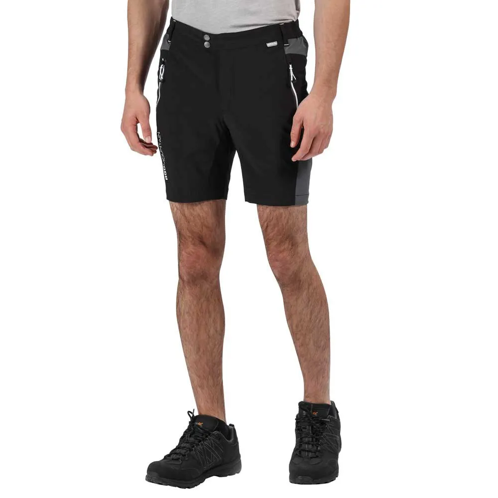 Regatta Mountain Shorts, Black / magnet Regatta Mountain Shorts, Black / magnet