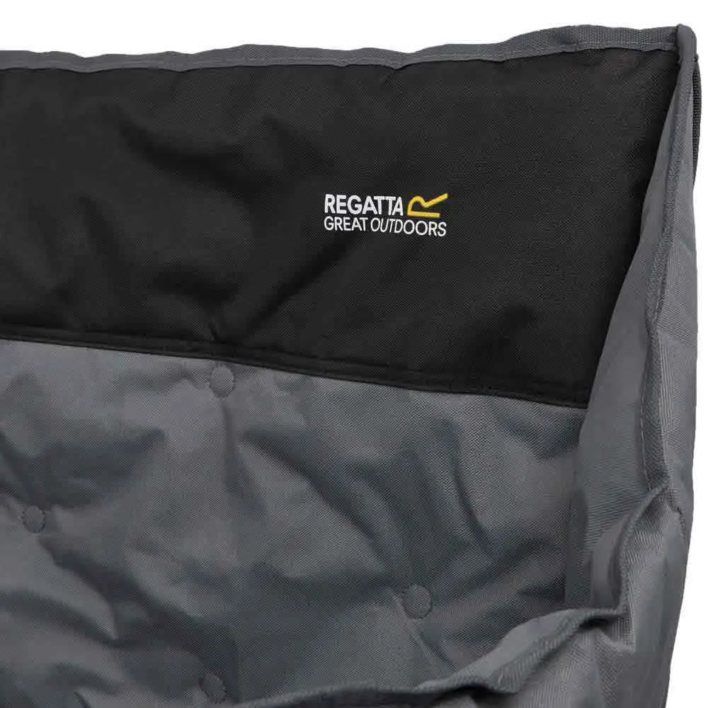 Regatta Navas Double Stol, Black / ebony grey / aluminium grey, One Size