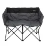 Regatta Navas Double Stol, Black / ebony grey / aluminium grey, One Size