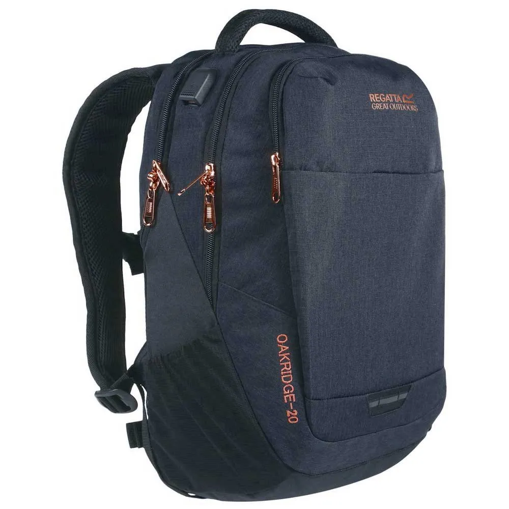 Regatta Oakridge 20l Ryggsäck, Black / rosegold