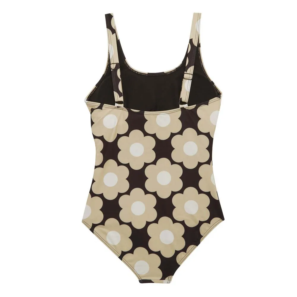 Regatta Orla Ii Baddräkt female, Black sixties daisy