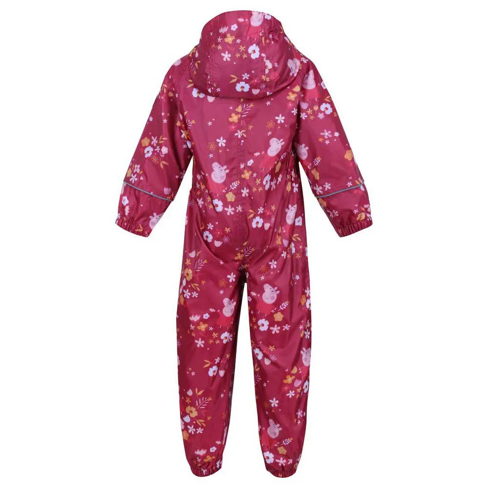 Regatta Peppa Pig Pobble Overall, Berry pink / autumn, 3-4Y