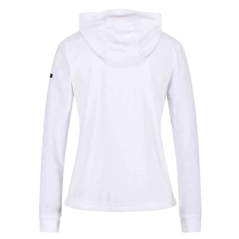 Regatta Ranielle Fleecejacka Med Huva, White
