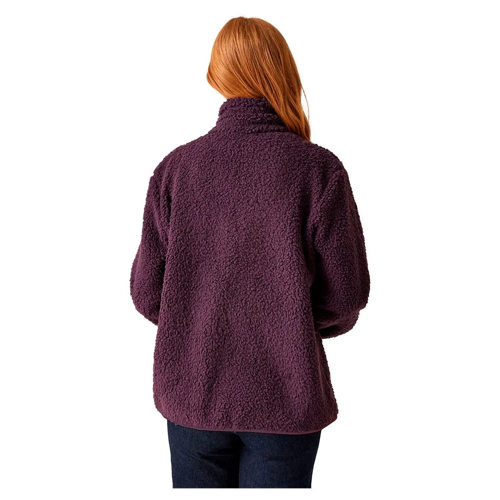 Regatta Ria Fleecejacka Med Dragkedja, Deep plum