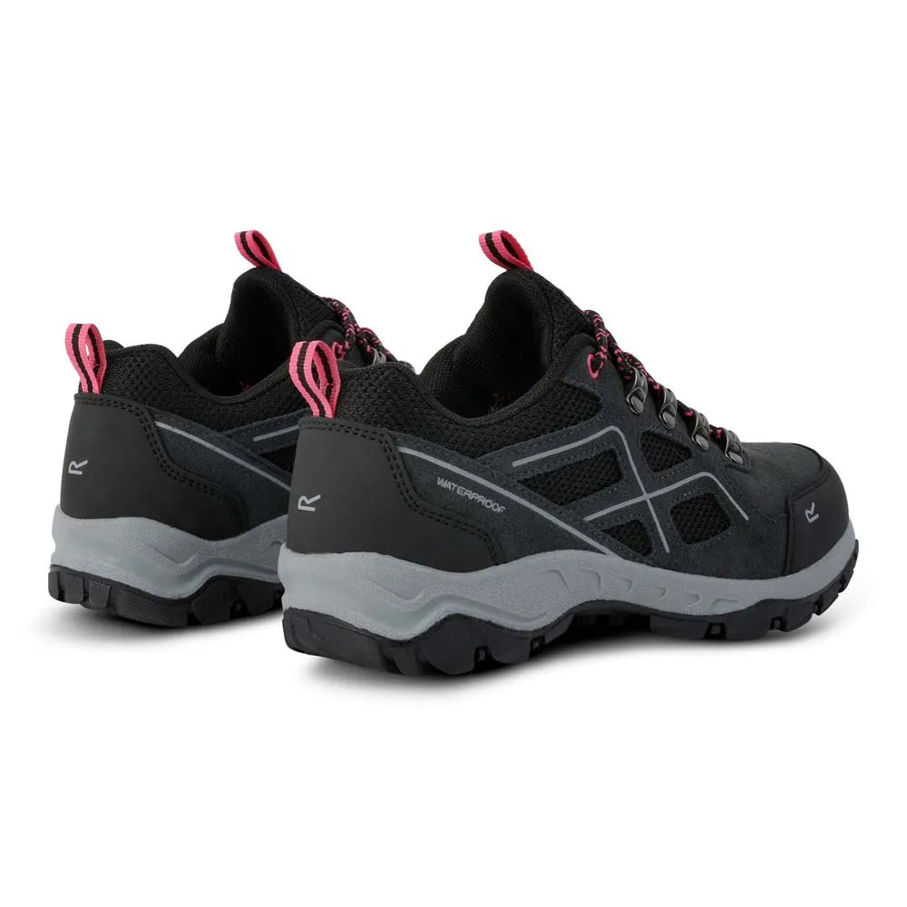 Regatta Vendeavour Suede Low Vandringsskor, Briar / pink potion