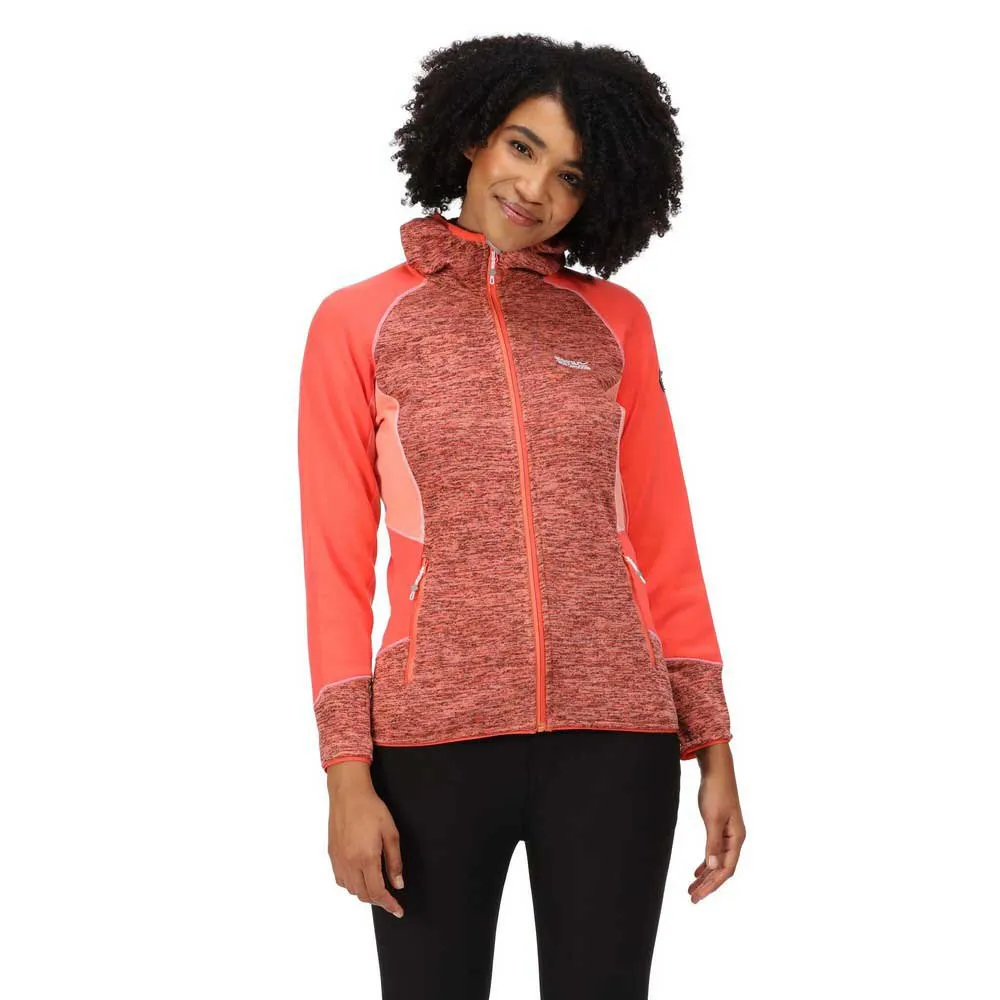 Regatta Walbury Iii Sweatshirt Med Dragkedja, Fusion coral / neon peach Regatta Walbury Iii Sweatshirt Med Dragkedja, Fusion coral / neon peach