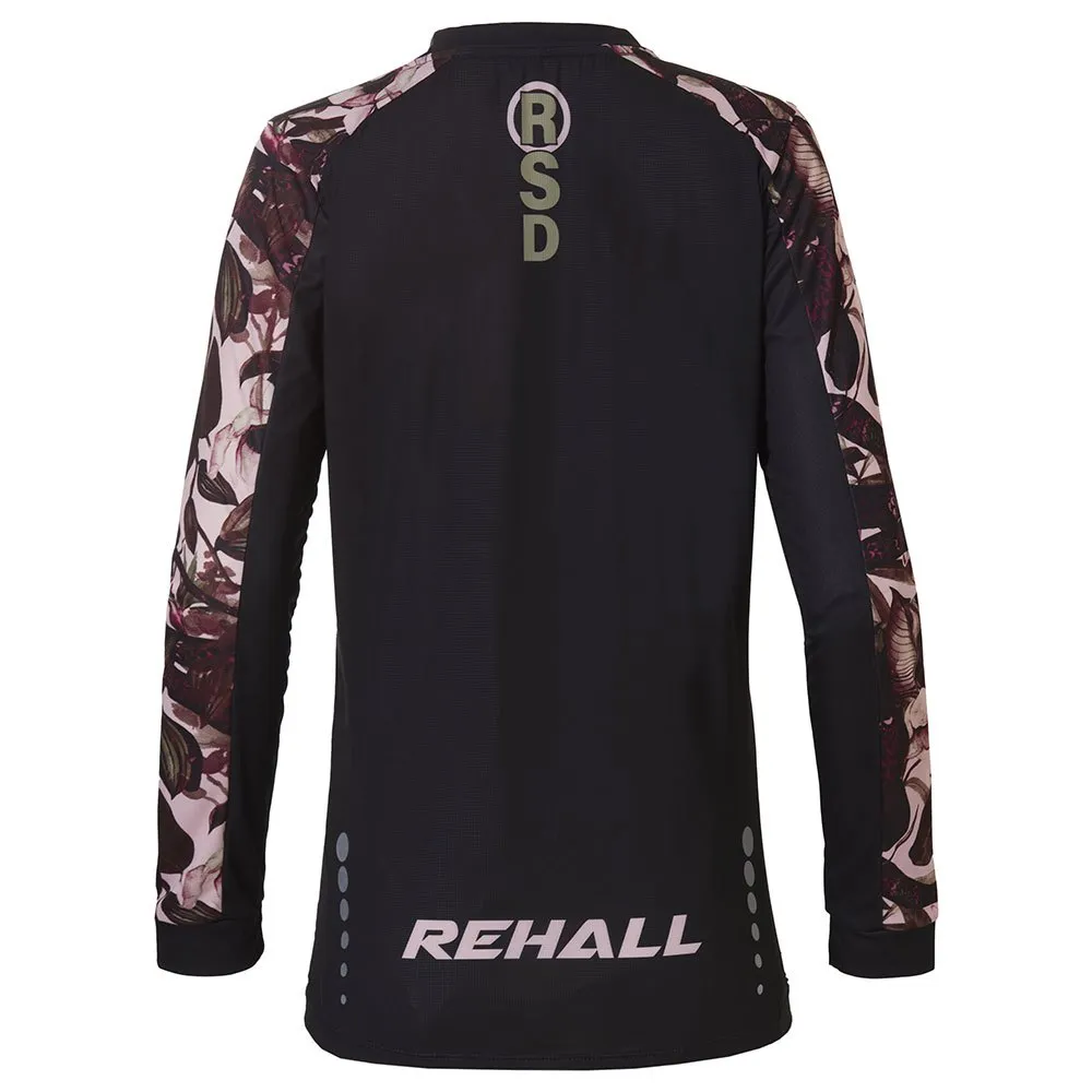 Rehall Laury-r Långärmad Endurotröja, Burgundy, XXL