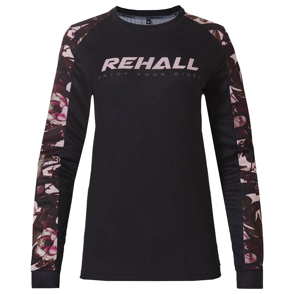 Rehall Laury-r Långärmad Endurotröja, Burgundy, XXL