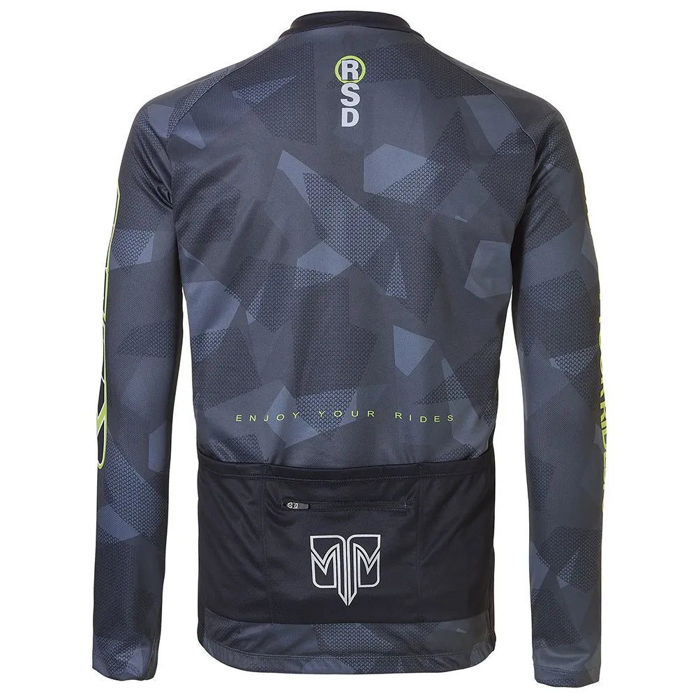 Rehall Robert-r Långärmad Trikå, Steel square camo, XL
