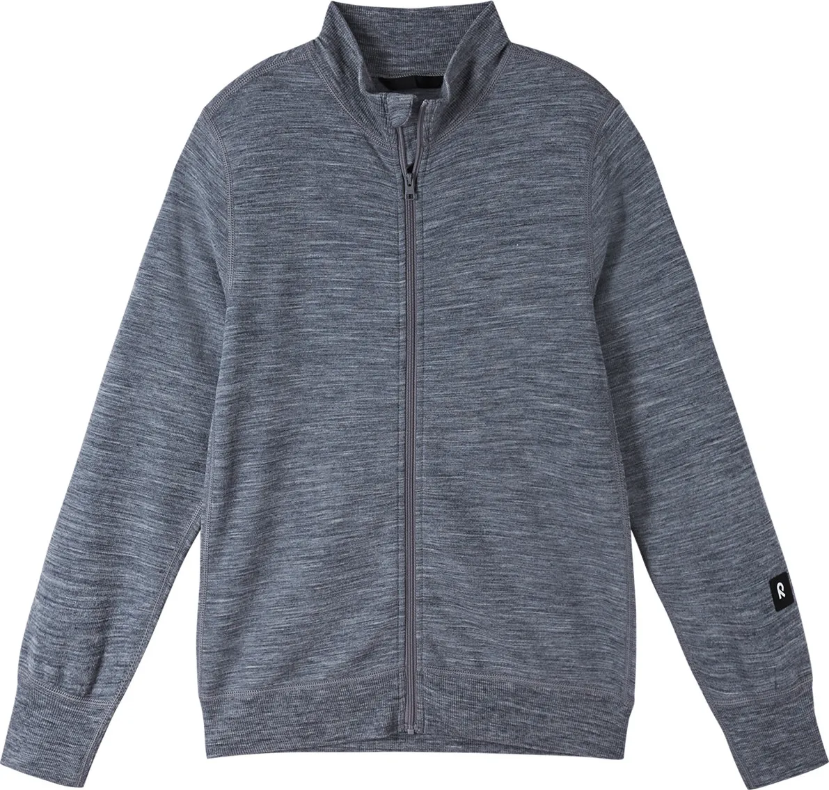 Reima Kids' Sweater Mahin, Melange grey 9400, 128cm Reima Kids' Sweater Mahin, Melange grey 9400, 128cm