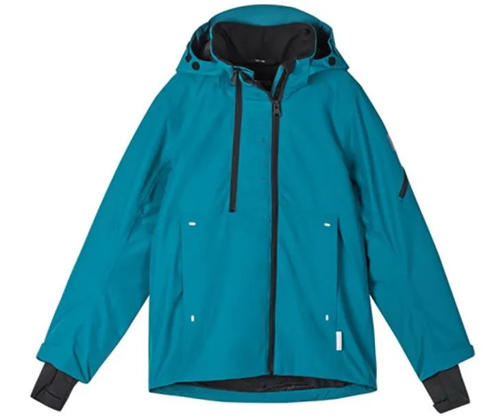 Reima Pokka Reimatec Jacket Girls, Deep ocean Reima Pokka Reimatec Jacket Girls, Deep ocean