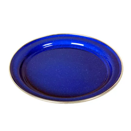 Relags Enamel Plate, Blue, 26cm