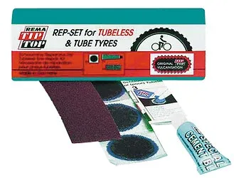 Rema Tip Top Tip Top Tubeless Repair Kit lagningskit Rema Tip Top Tip Top Tubeless Repair Kit lagningskit