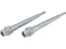 Renthal Ersatzachsen für Revo-F Plattformpedale, Silver, One Size