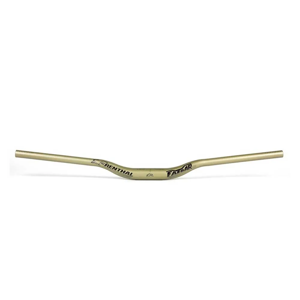 Renthal Fatbar 35 V3 30mm Rise Styre, Gold, 35mm, 800mm