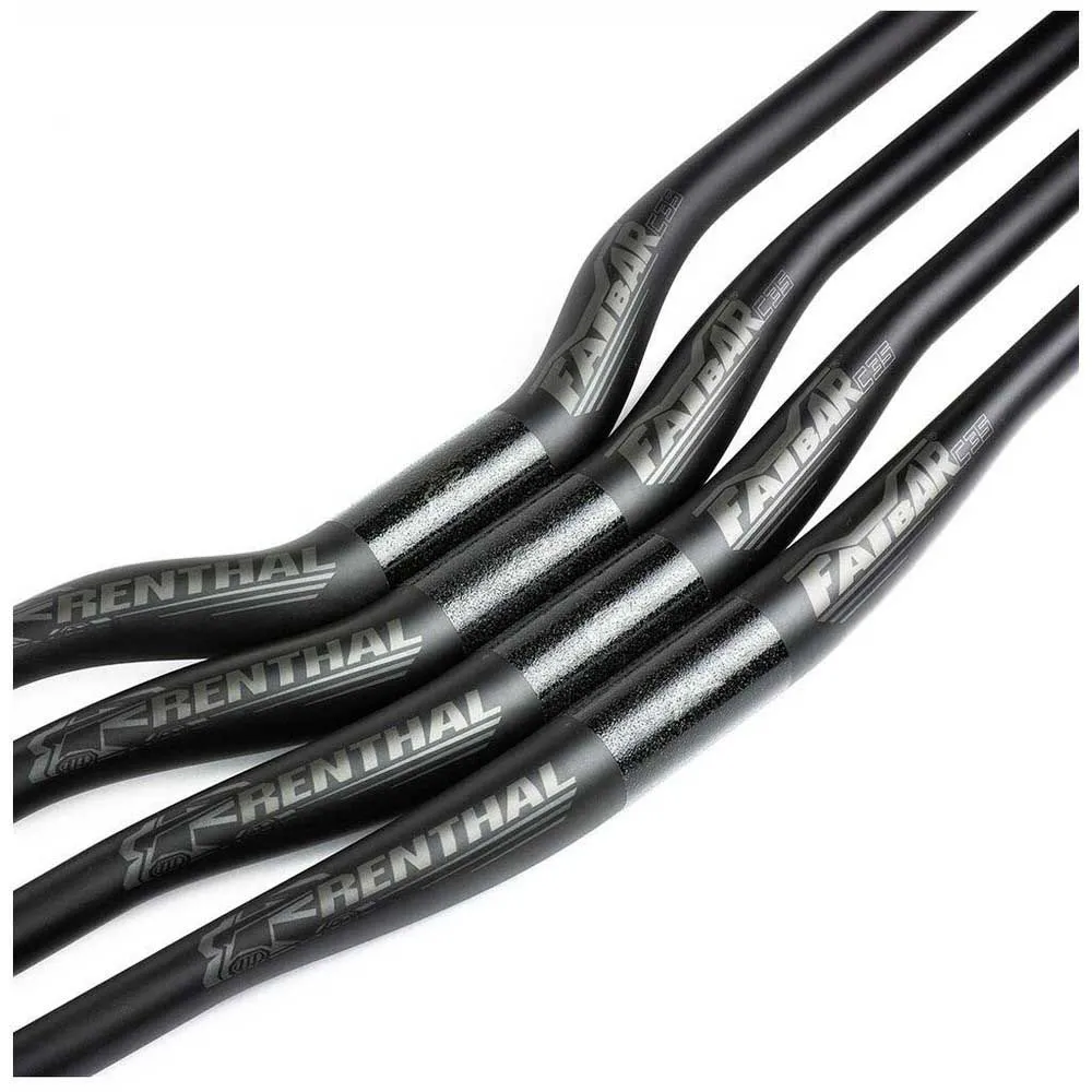 Renthal Fatbar Carbon 35 V3 20mm Rise Styre, Black, 35mm, 800mm Renthal Fatbar Carbon 35 V3 20mm Rise Styre, Black, 35mm, 800mm