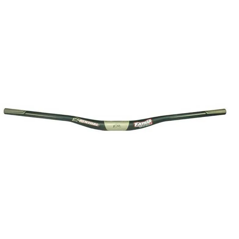 Renthal Fatbar Carbon Rise 40 Mm Styre, Black / aluminium gold, 35mm, 800mm