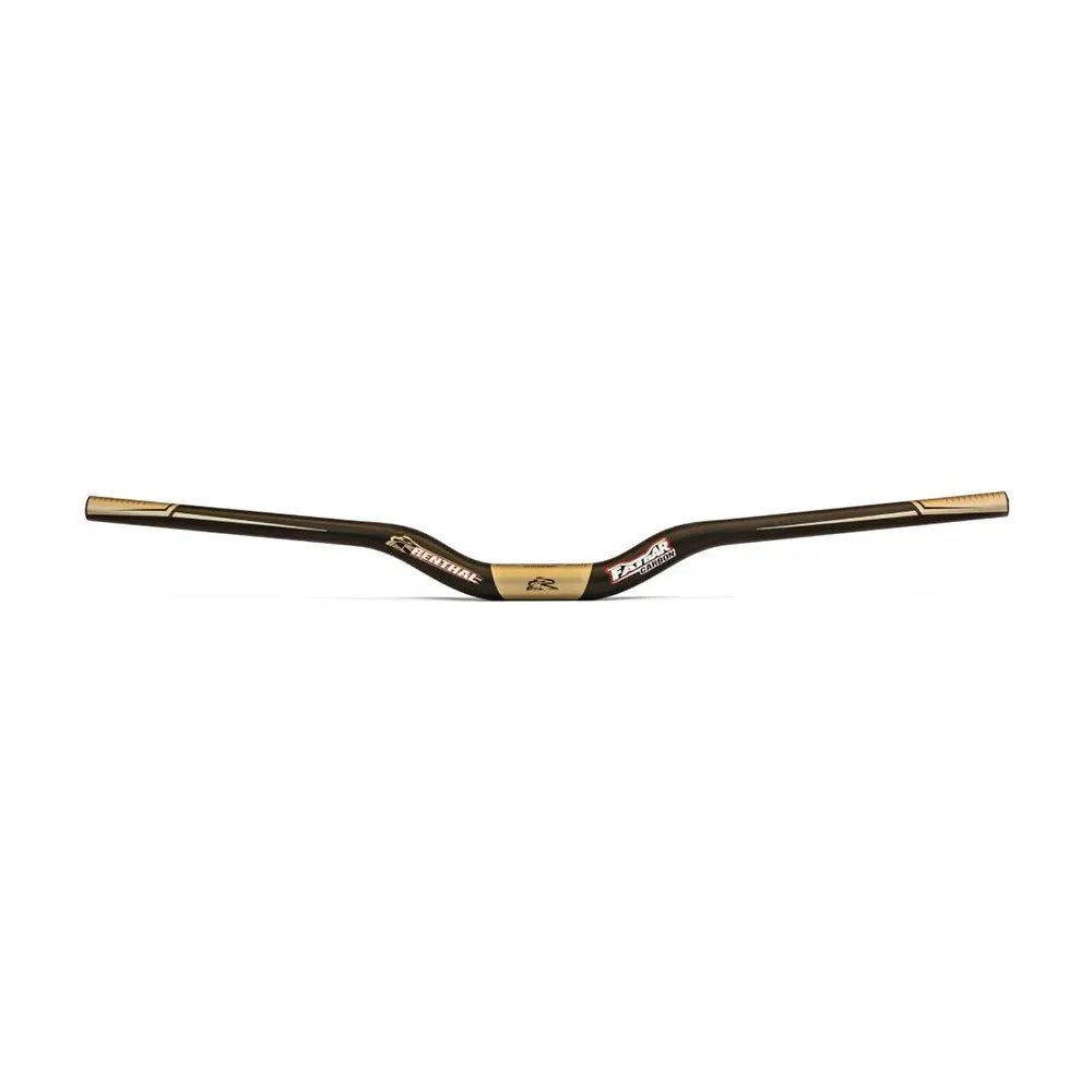 Renthal Fatbar Carbon V2 40 Mm Styre, Black / gold, 31.8mm, 800mm