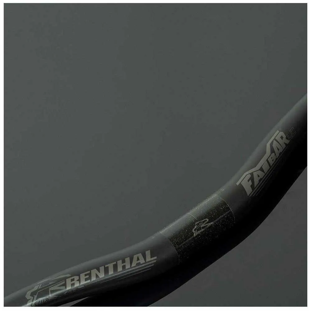 Renthal Fatbar Lit Carbon V3 0mm Rise Styre, Black, 31.8mm, 780mm