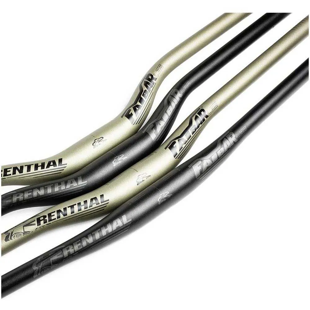 Renthal Fatbar Lite 35 40mm Rise Styre, Black, 35mm, 760mm