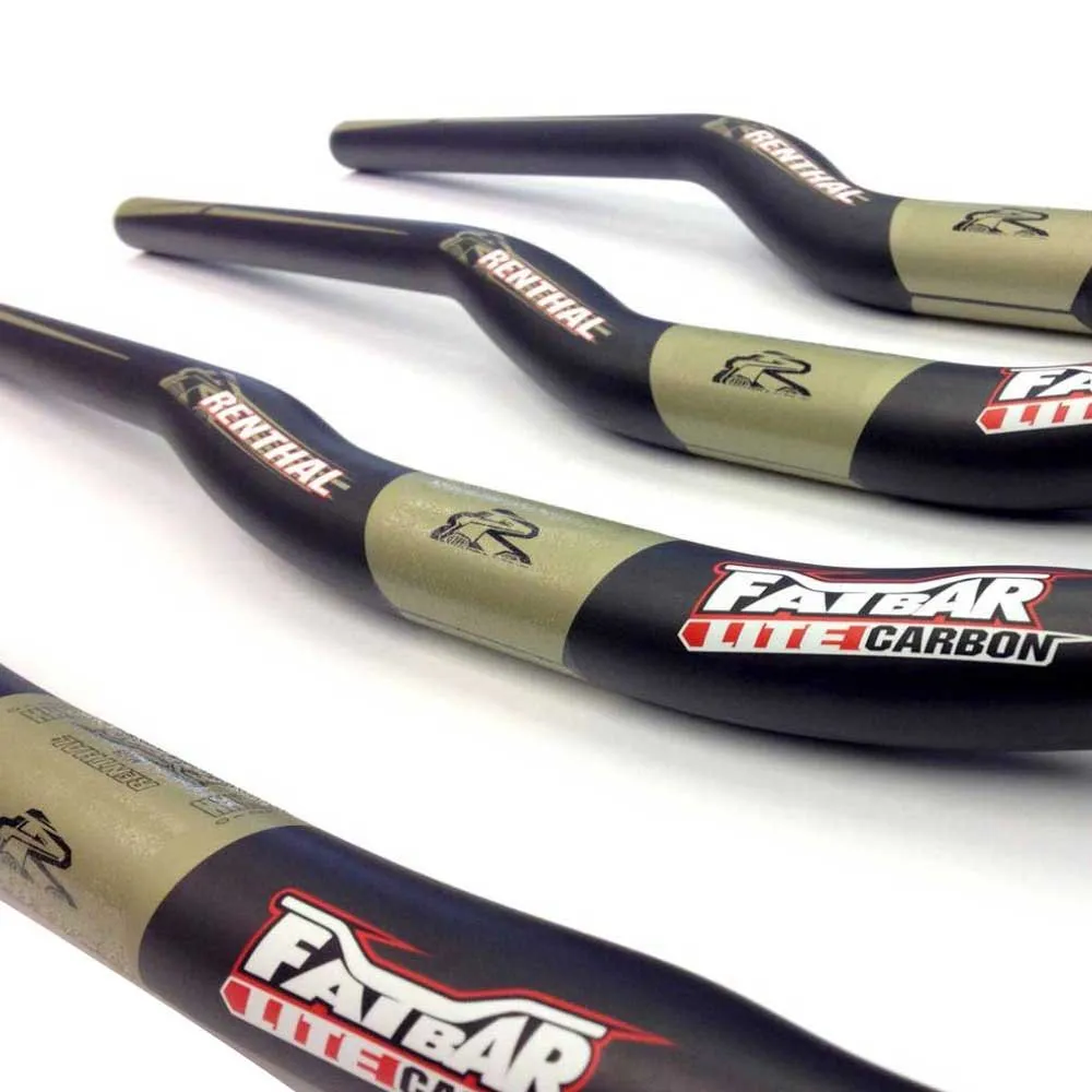 Renthal Fatbar Lite V2 Carbon Rise 10 Mm Styre, Black, 31.8mm, 760mm