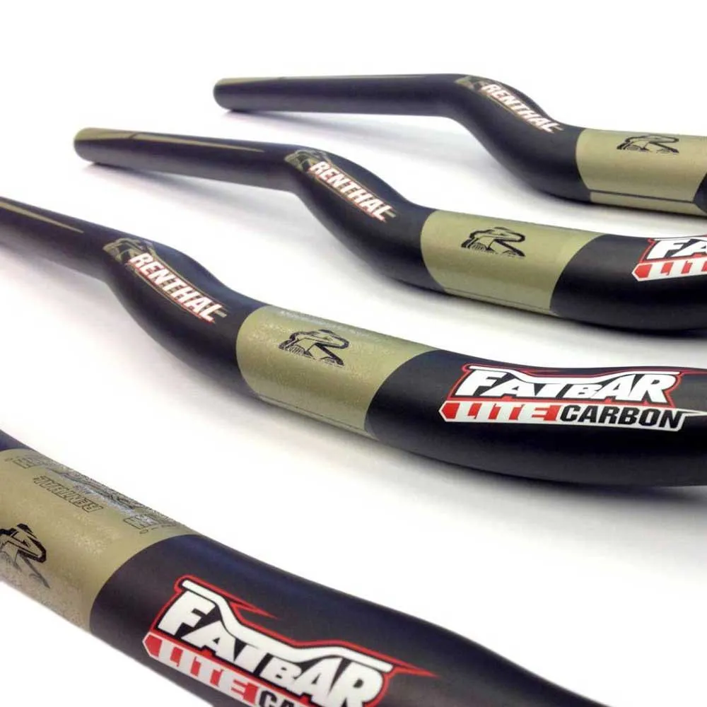 Renthal Fatbar Lite V2 Carbon Rise 40 Mm Styre, Black, 31.8mm, 760mm