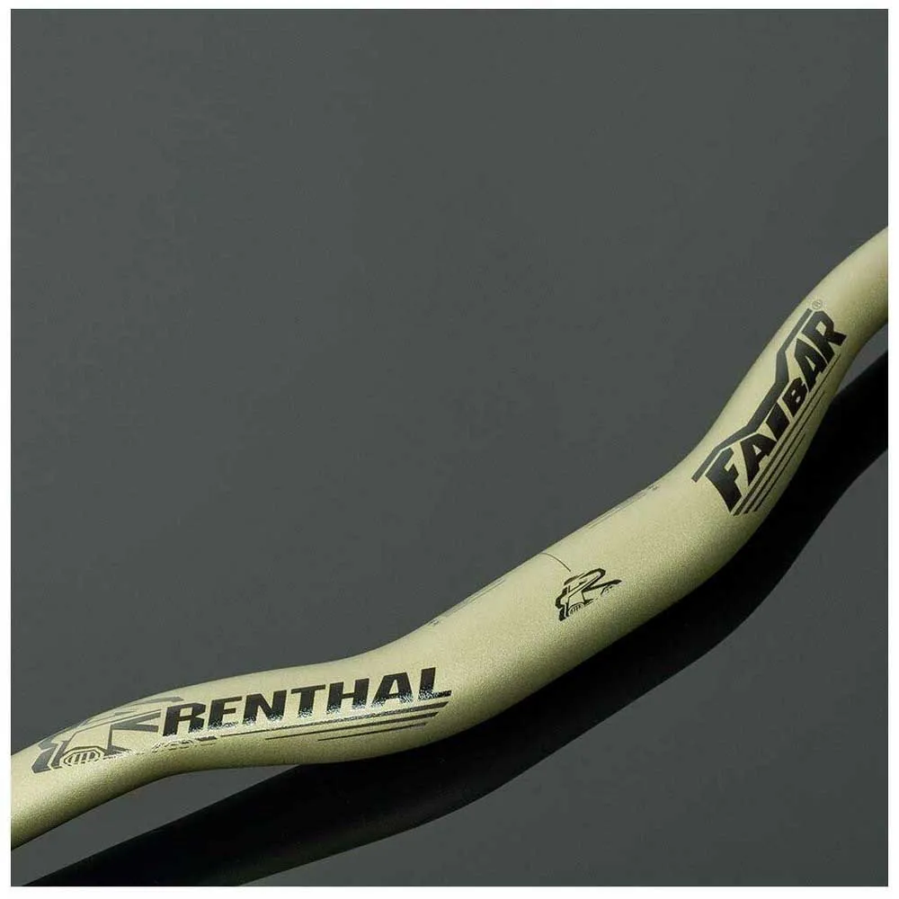 Renthal Fatbar V3 20mm Rise Styre, Gold, 31.8mm, 800mm