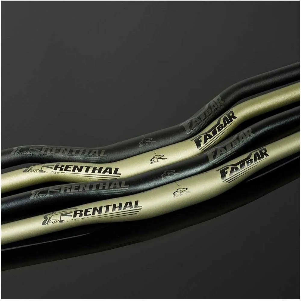 Renthal Fatbar V3 20mm Rise Styre, Gold, 31.8mm, 800mm