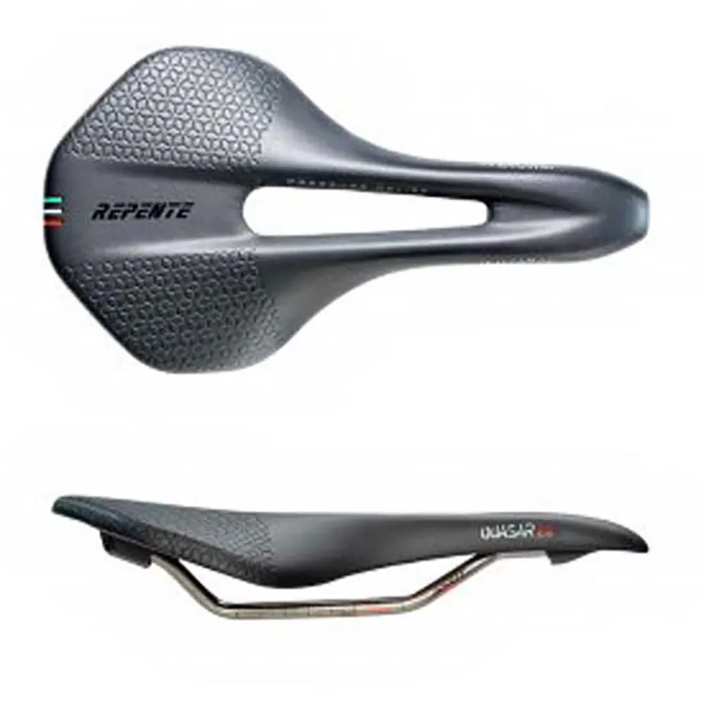 REPENTE Quasar 2.0 304 Cykelsadel, Black, 142mm REPENTE Quasar 2.0 304 Cykelsadel, Black, 142mm