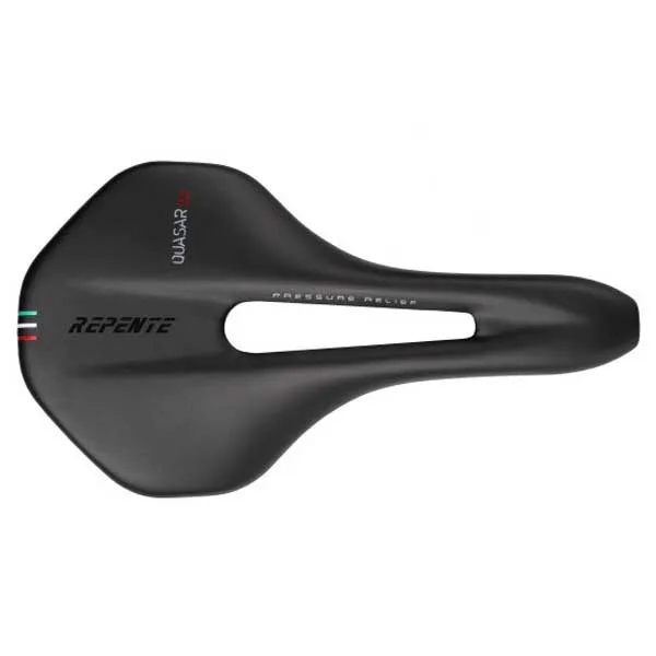 REPENTE Quasar 2.0 Aeron Crmy Cykelsadel, Black, 142 x 260mm