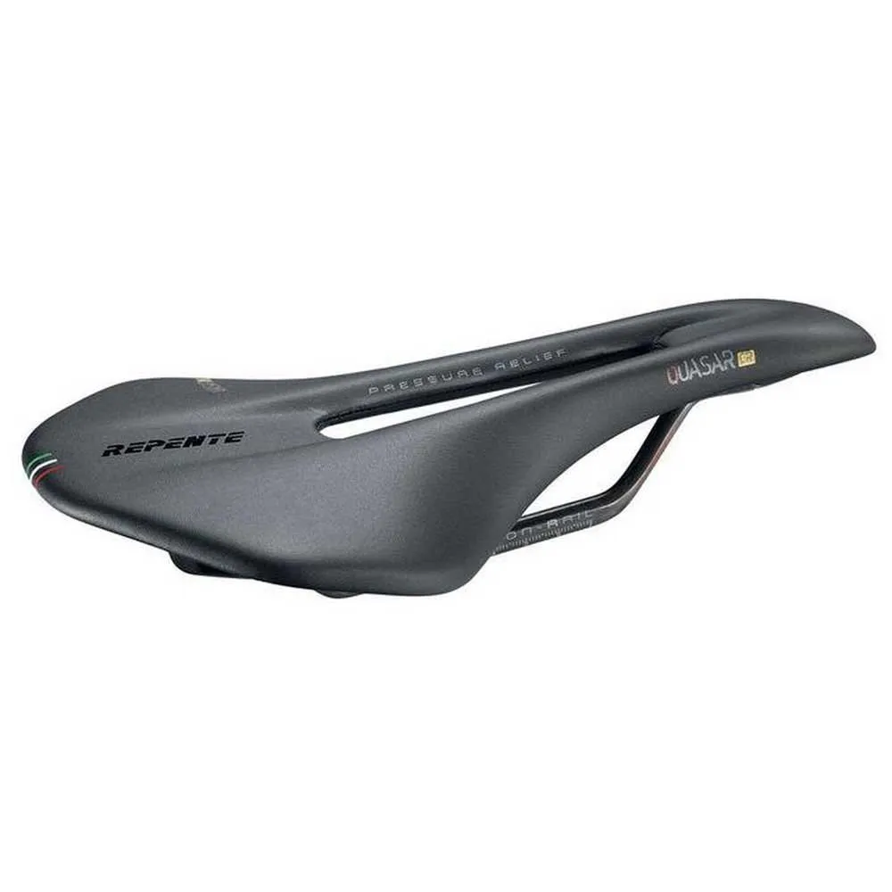 REPENTE Quasar Cr Carbon 2022 Cykelsadel, Hard black, 142mm