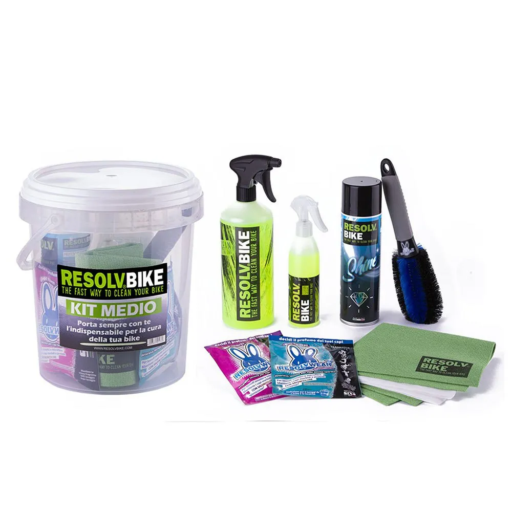 ResolvBike Starter Medium Rengöringskit, Multicolor, One Size