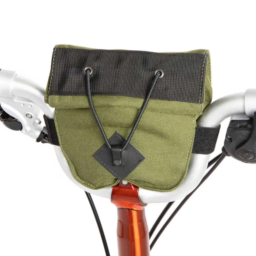 Restrap Brompton Styrväska 1.2l, Olive, One Size Restrap Brompton Styrväska 1.2l, Olive, One Size