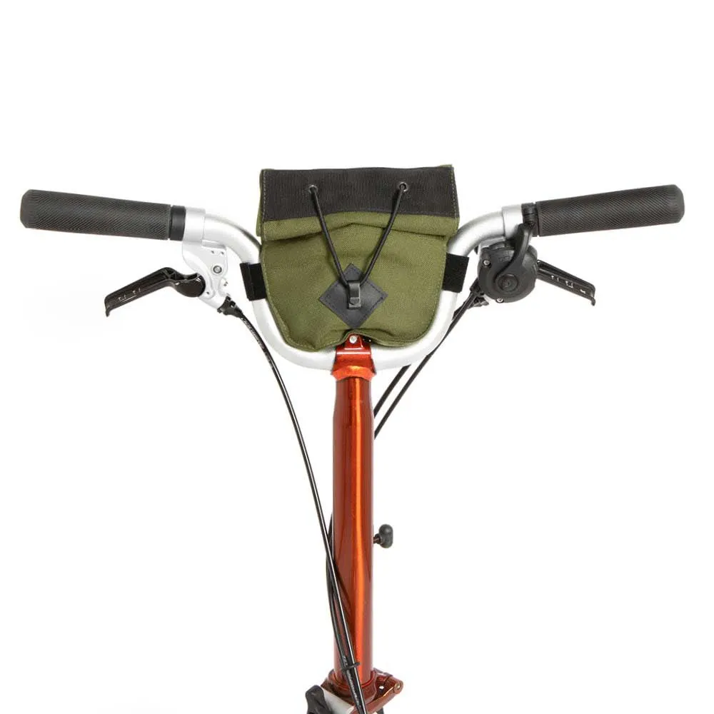 Restrap Brompton Styrväska 1.2l, Olive, One Size Restrap Brompton Styrväska 1.2l, Olive, One Size