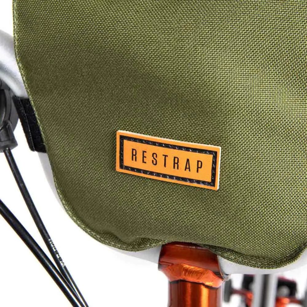 Restrap Brompton Styrväska 1.2l, Olive, One Size Restrap Brompton Styrväska 1.2l, Olive, One Size