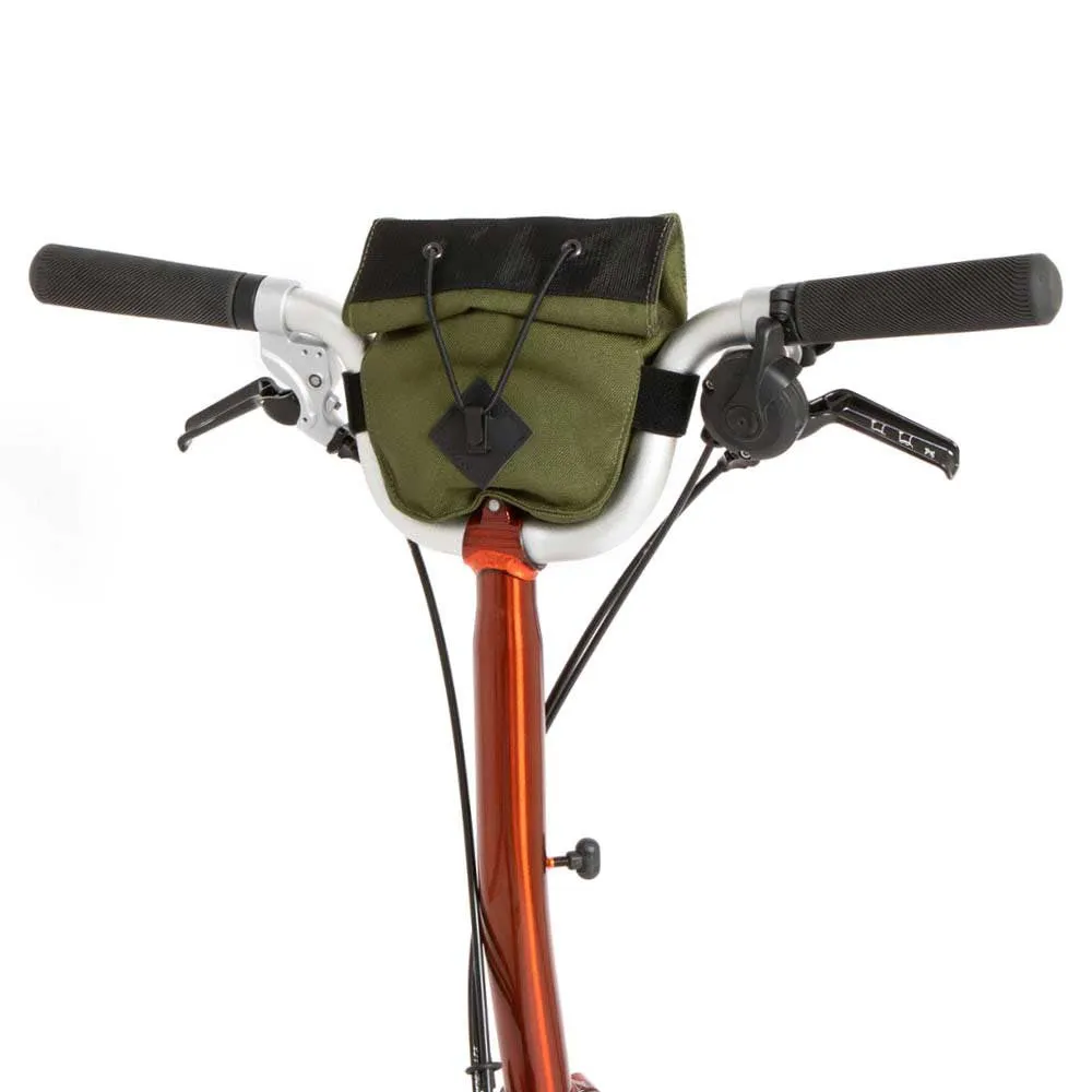 Restrap Brompton Styrväska 1.2l, Olive, One Size Restrap Brompton Styrväska 1.2l, Olive, One Size