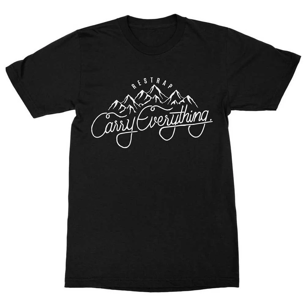 Restrap Carry Everything T-shirt Med Korta ärmar, Black, S