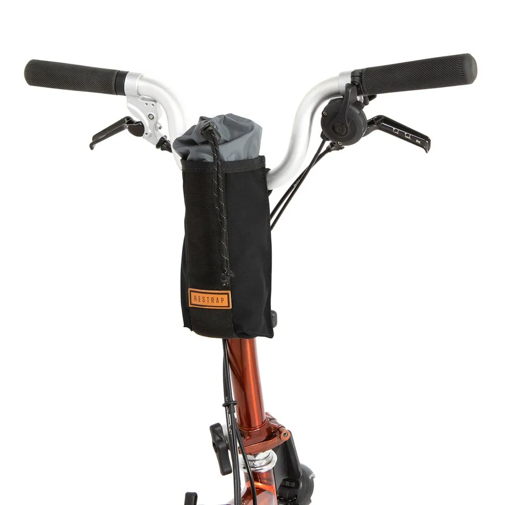 Restrap City styrväska 1 L svart, Black, One Size