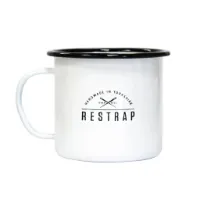 Restrap Enemel mugg vit Restrap Enemel mugg vit
