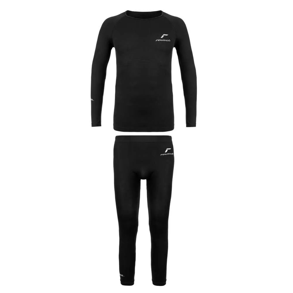 Reusch 5240429 Baslager Set, Black, 10Y
