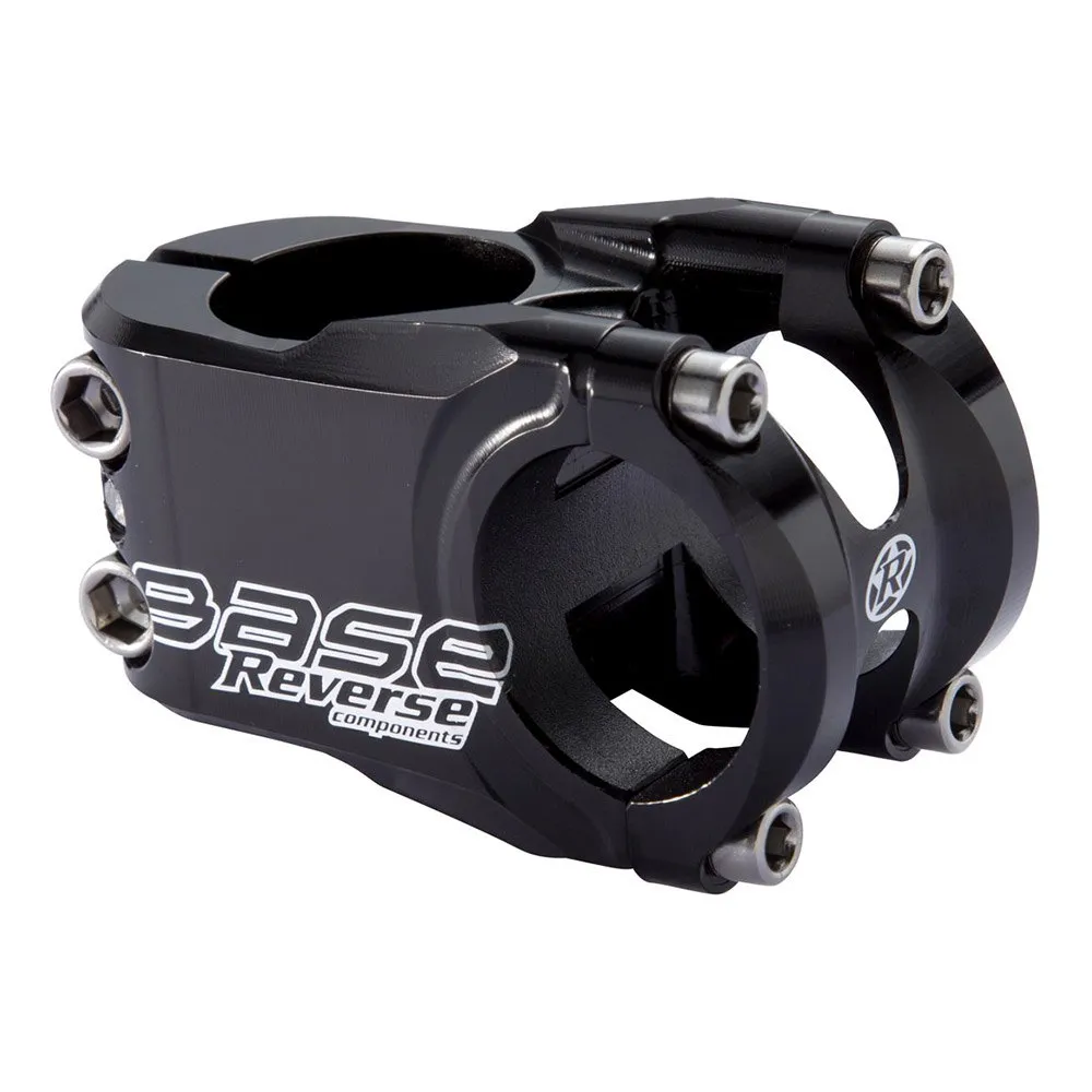 Reverse Components Base Cykelstyrstam, Black, 40mm