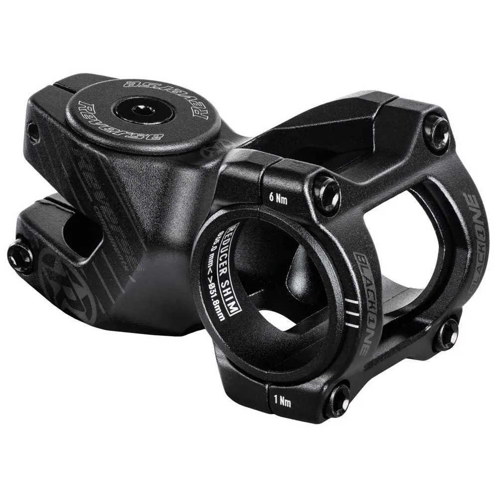 Reverse Components Black-one D2 31.8-35 Mm Cykelstyrstam