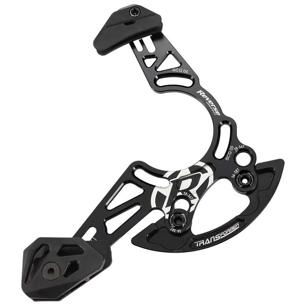 Reverse Components Downhill Iscg 05 Kedjeguide, Black / white, One Size