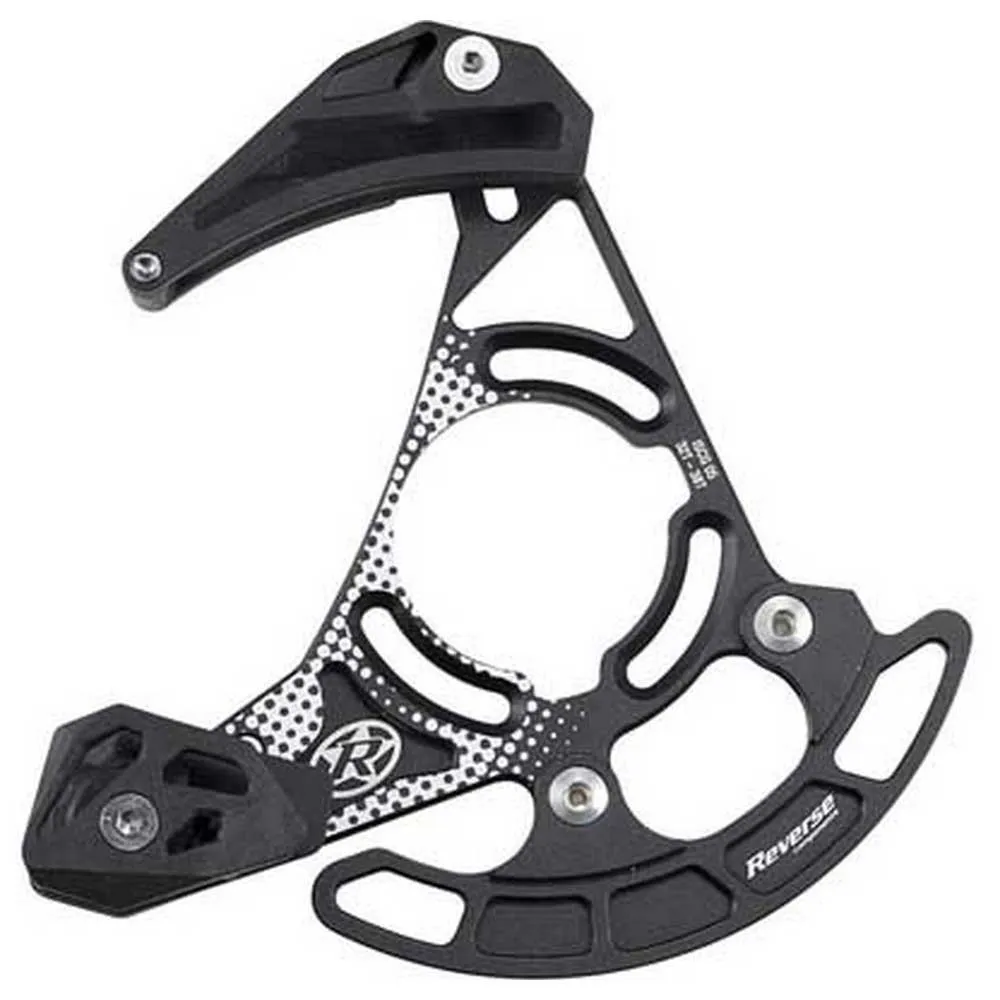 Reverse Components X1-b Iscg 05 Kedjeguide, Black / white, 32-38t Reverse Components X1-b Iscg 05 Kedjeguide, Black / white, 32-38t