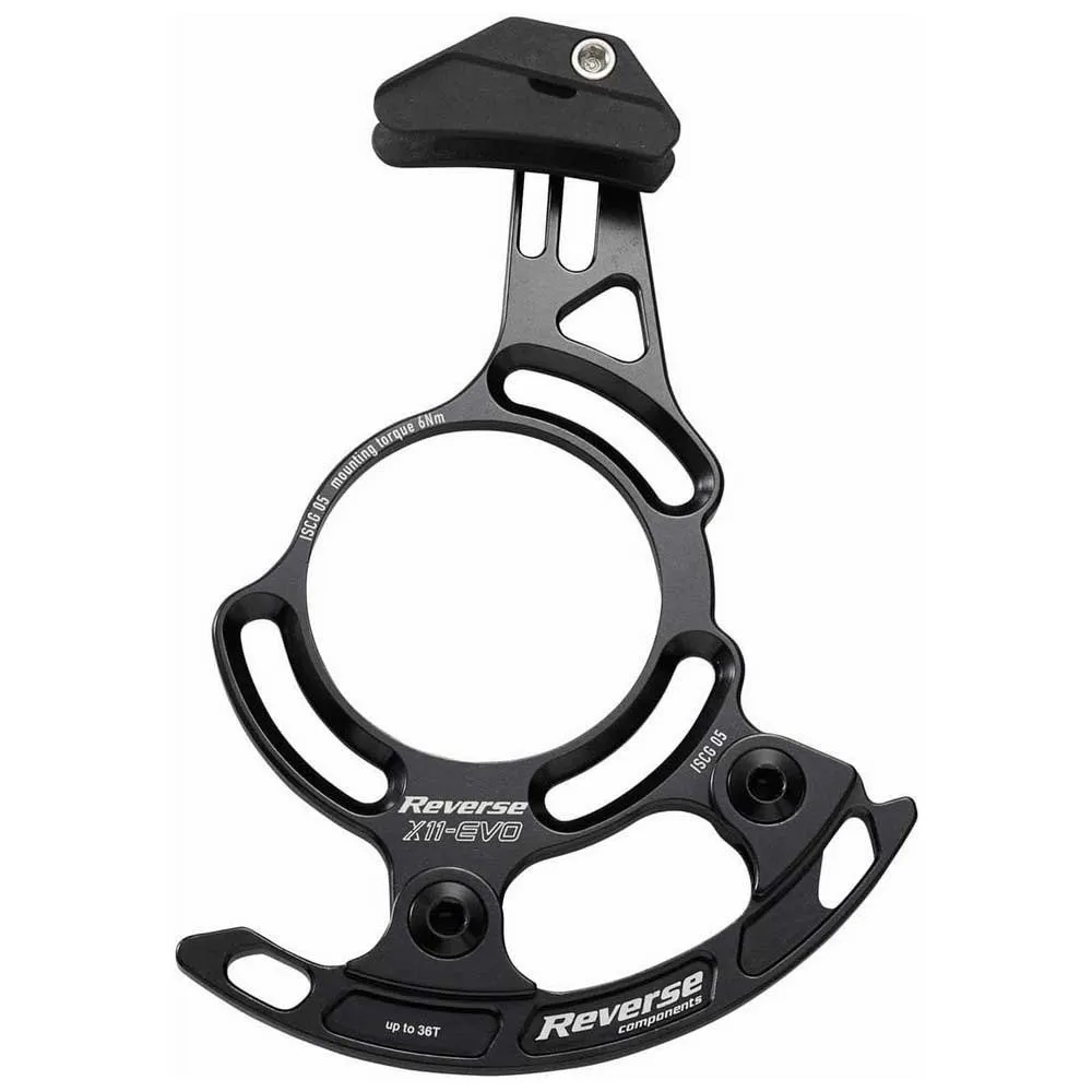 Reverse Components X11 Evo 28-36t Iscg 05 Kedjeguide, Black, One Size