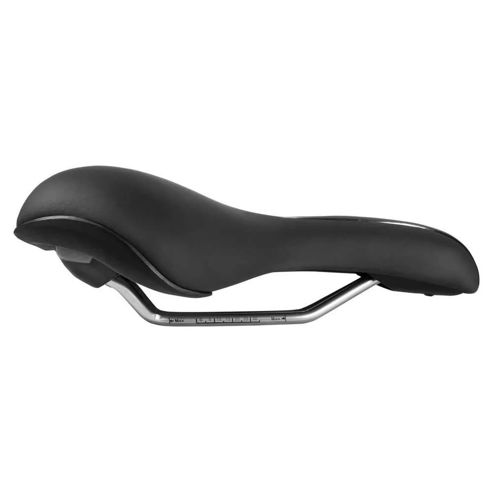 RFR City Standard D2 Cykelsadel, Black, 185mm RFR City Standard D2 Cykelsadel, Black, 185mm
