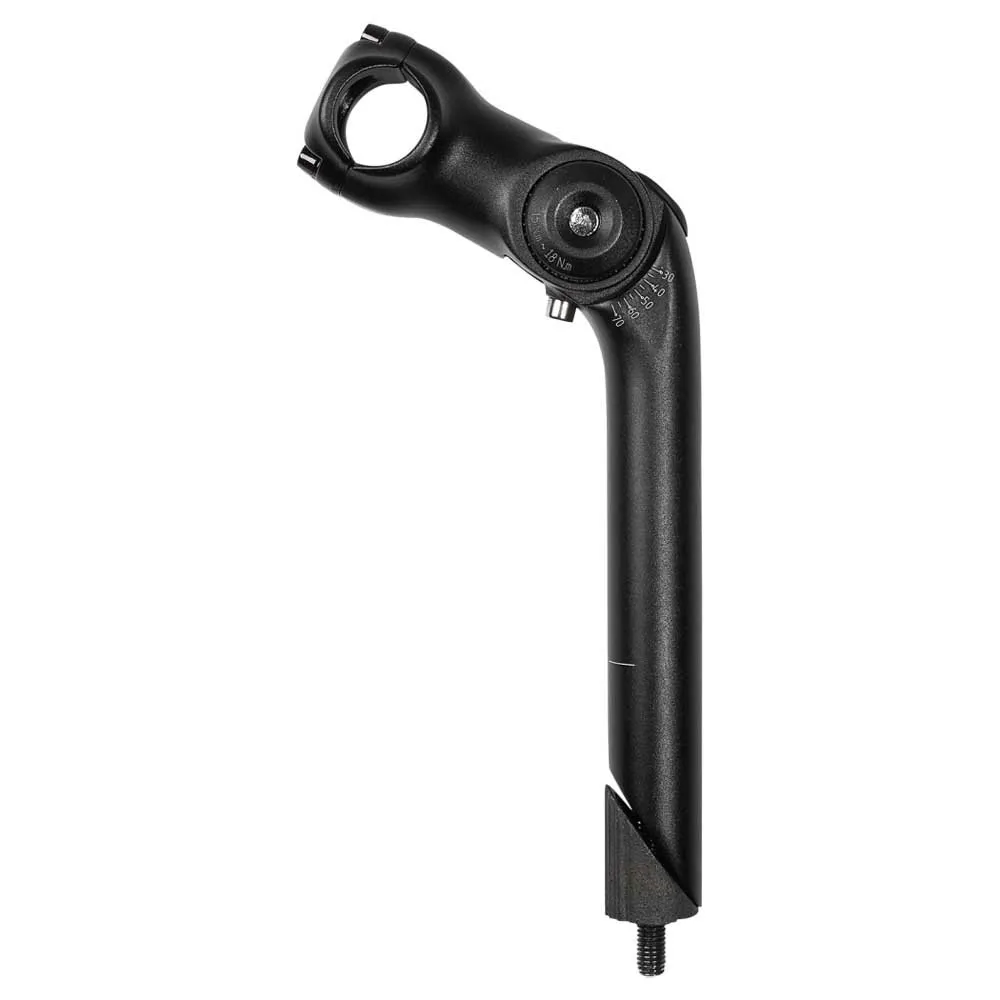 RFR Justerbar Stam, Black / black, 75mm, -10º/+70º